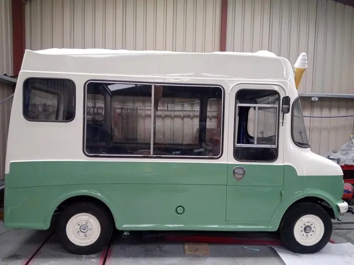 Vintage Befford Icecream Van
